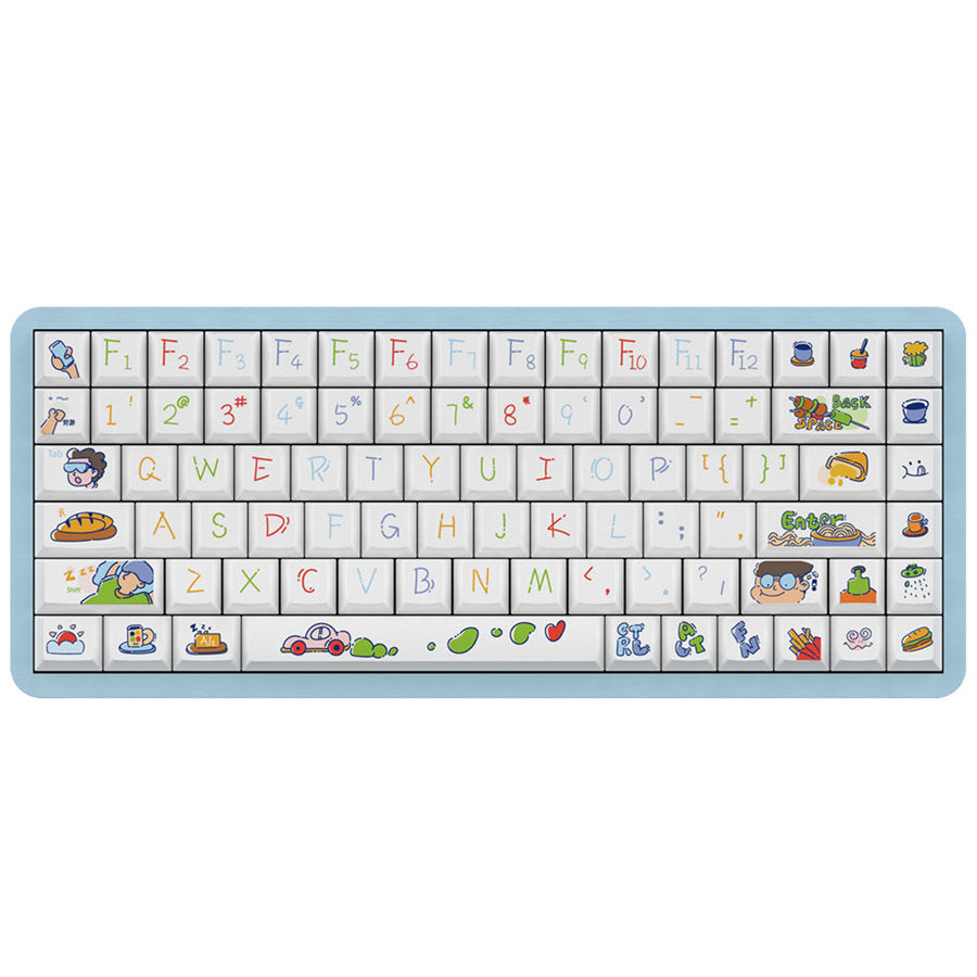 Have A Lazy Day Cherry Profile PBT Keycap Set