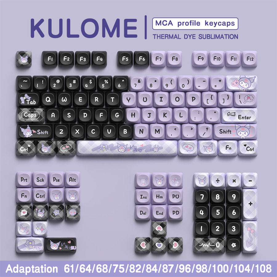 Kulome MCA Profile PBT Keycap Set