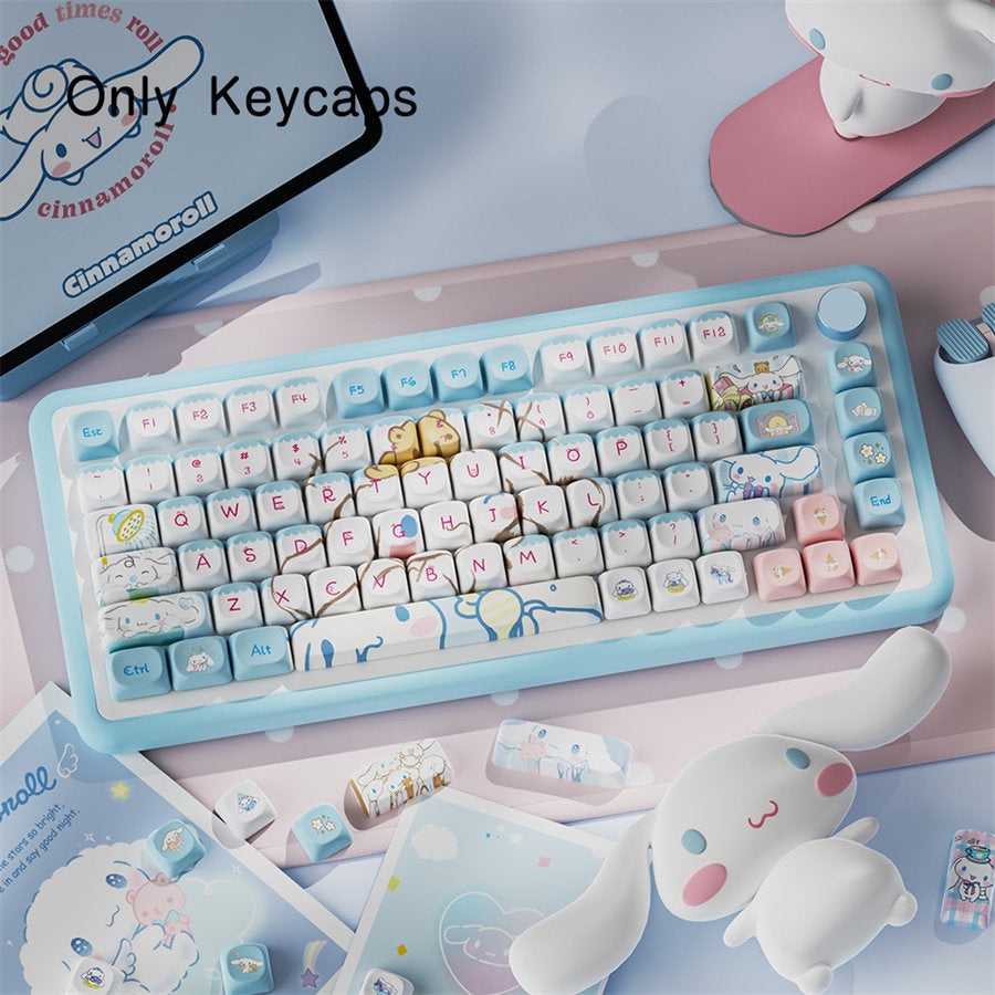 Cinnamon Dog MCA Profile PBT Keycap Set