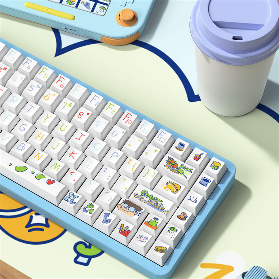 Have A Lazy Day Cherry Profile PBT Keycap Set