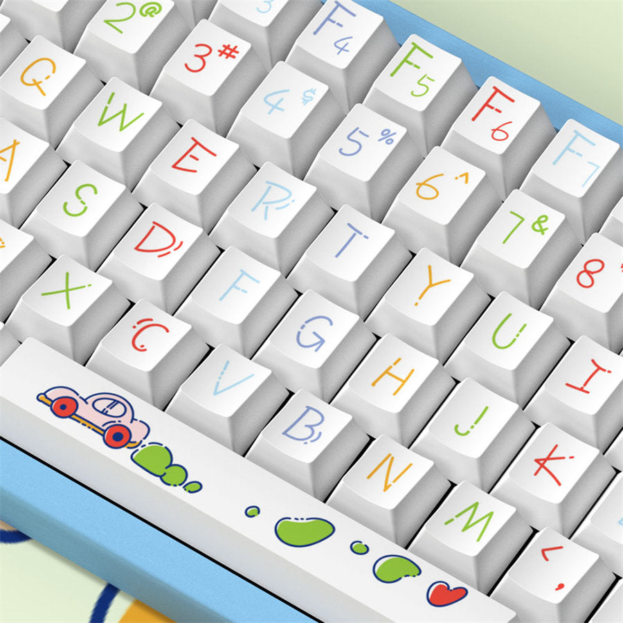 Have A Lazy Day Cherry Profile PBT Keycap Set