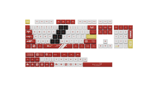 Blood Sport Themed Keycap Set