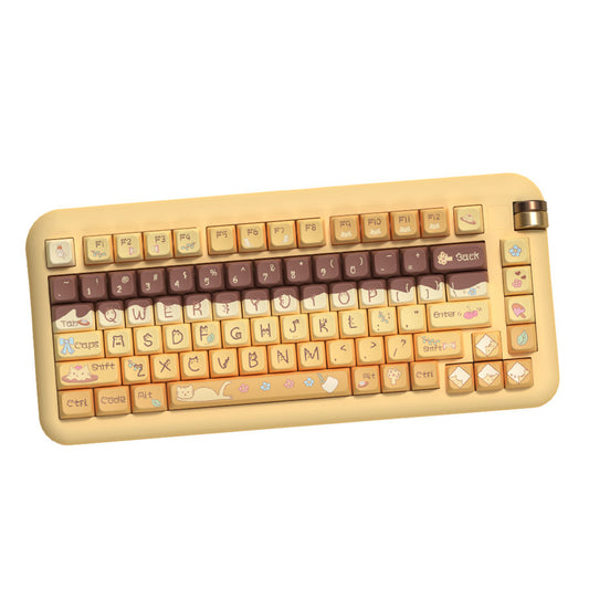 Kitty Pudding MDA Profile PBT Keycap Set