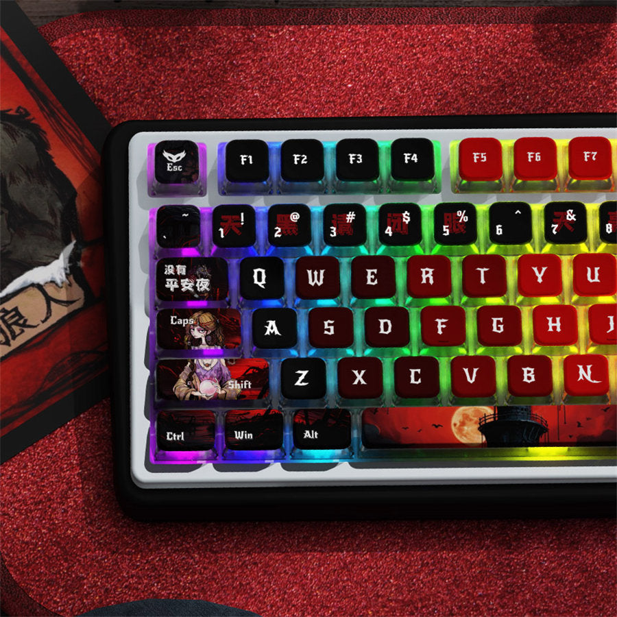 Who's Undercover MSA Profile PBT Keycap Set