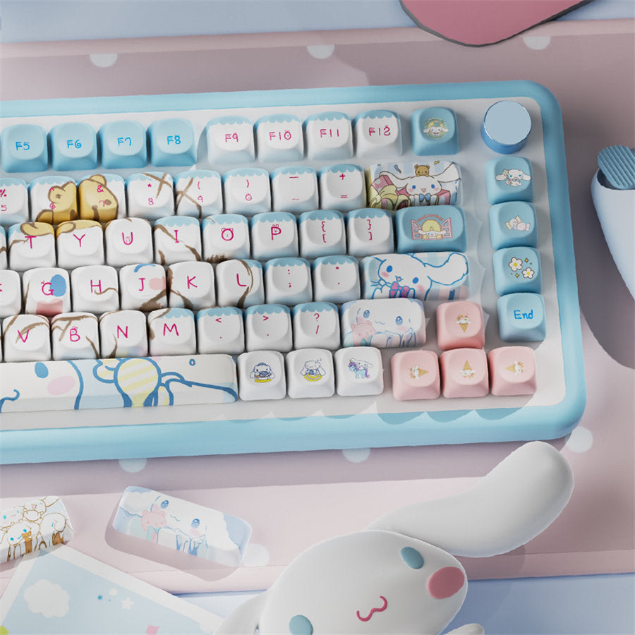 Cinnamon Dog MCA Profile PBT Keycap Set