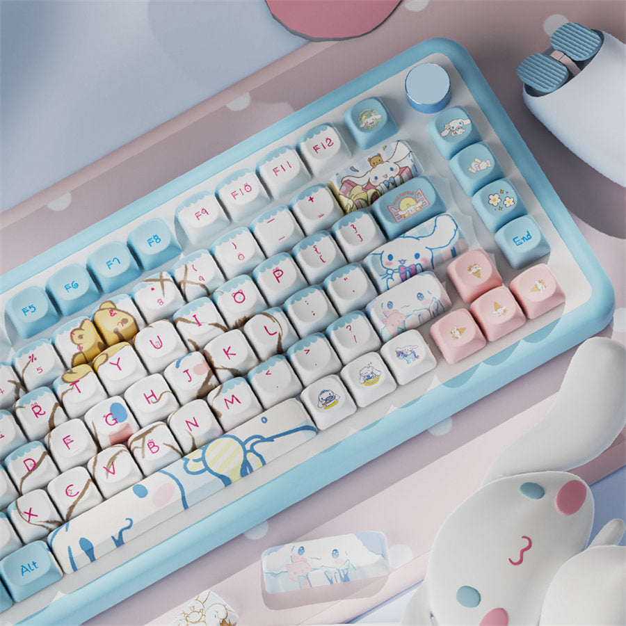Cinnamon Dog MCA Profile PBT Keycap Set